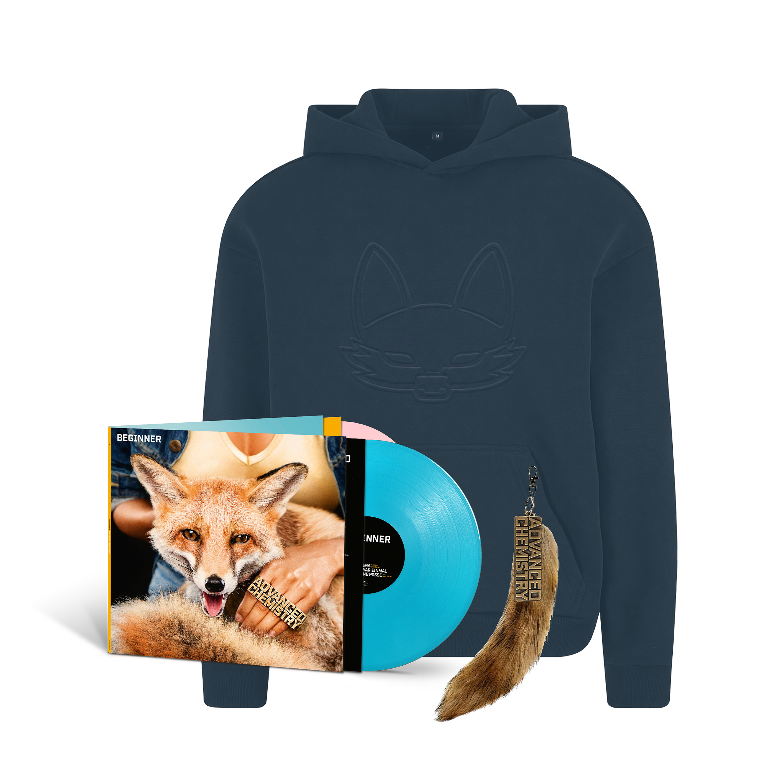 Beginner Advanced Chemistry 180gr. Bio Vinyl Gatefold 12" + Hoodie + Fuchsschwanz 453633