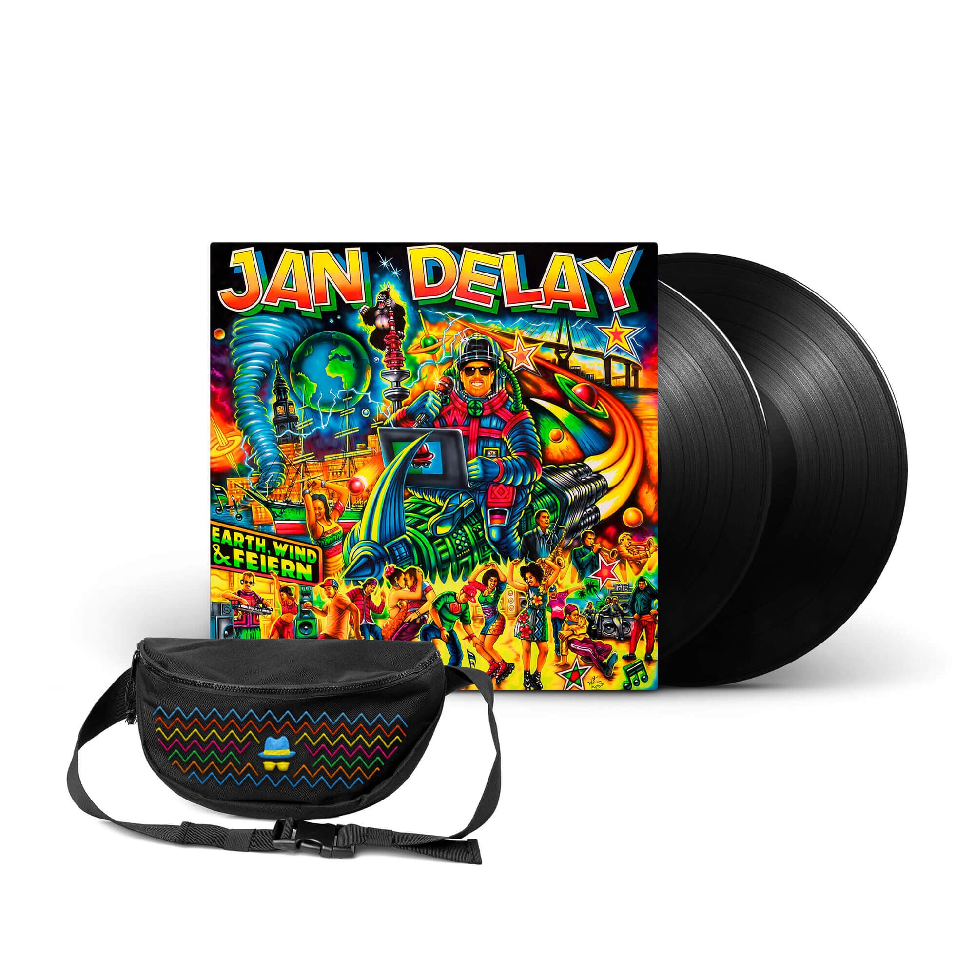 Jan Delay Earth, Wind & Feiern (2LP + Bauchtasche) 2LP + Bauchtasche 38495
