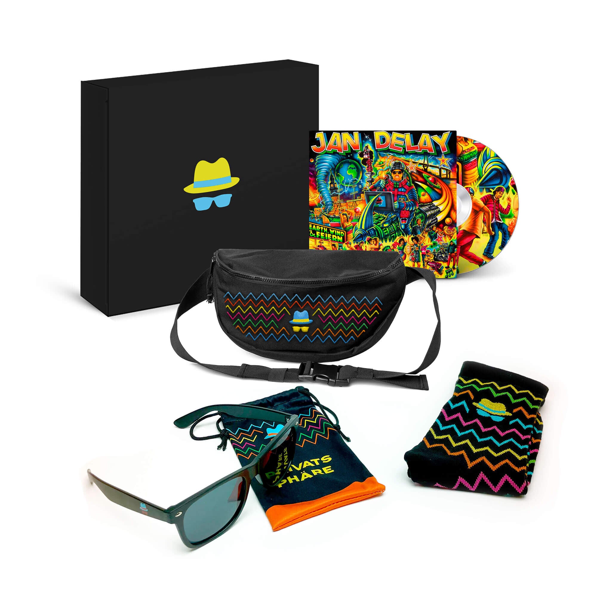 Jan Delay Earth, Wind & Feiern (Ltd. Fanbox + Bauchtasche) Fanbox + Bauchtasche 36549