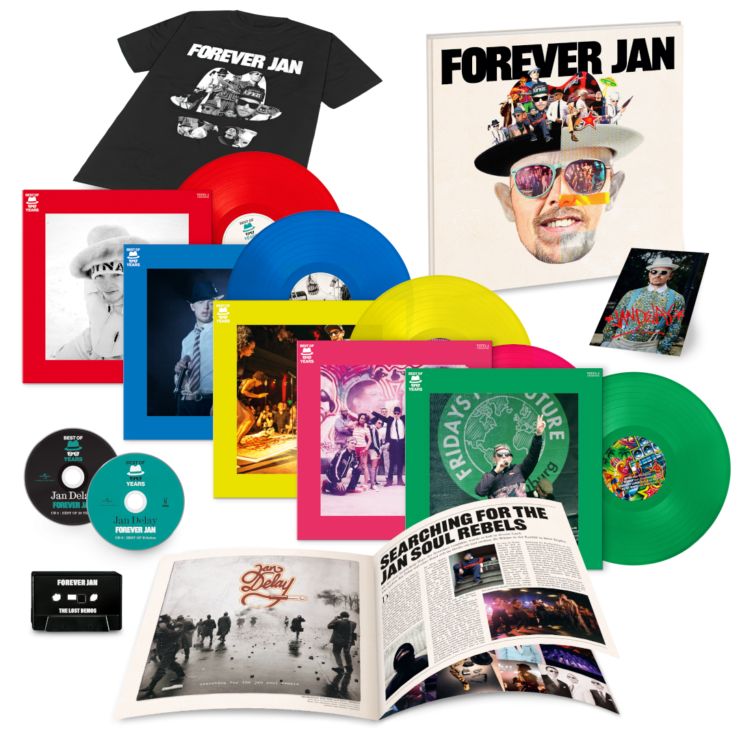 Jan Delay Forever Jan Ltd. signierte Fanbox + Ltd. MC + Shirt 348453